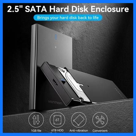 Vention SATA HDD SSD 2.5 Enclosure Case External