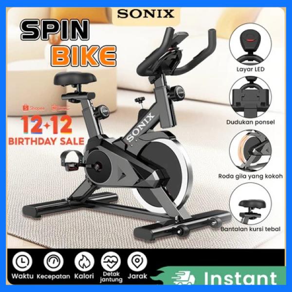 Sonix Spinning Bike SPB01 Static Peralatan Fitness Sports Sepeda Statis Exercise Bikes Spinning Ultra Quiet Indoor Sports Equipment