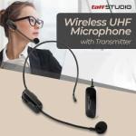 TaffSTUDIO Wireless Microphone UHF Call Center with Transmitter - HX-W002