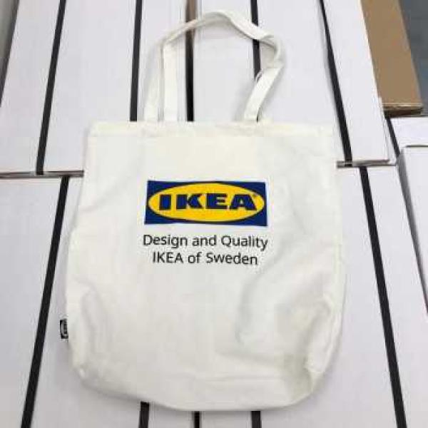 WMO IK10485639 EFTE Tas tote bag katun wanita pria 40x40 cm