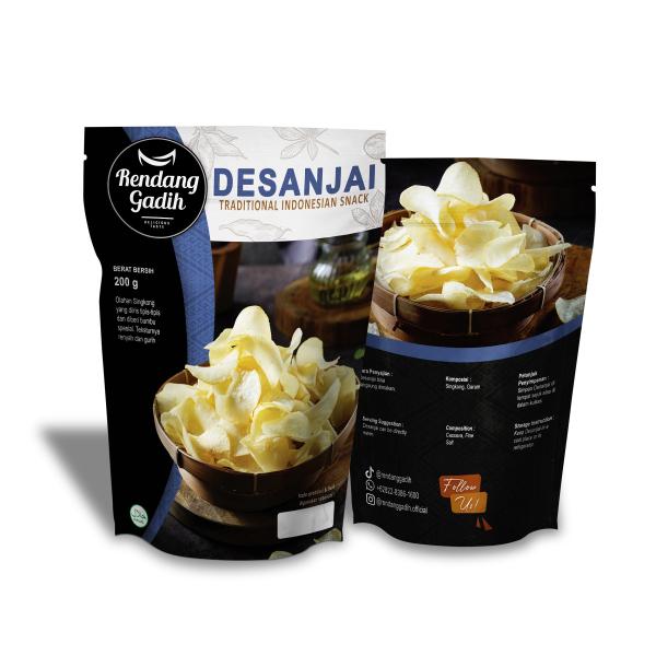 Rendang Gadih - Keripik Singkong DESANJAI 100g